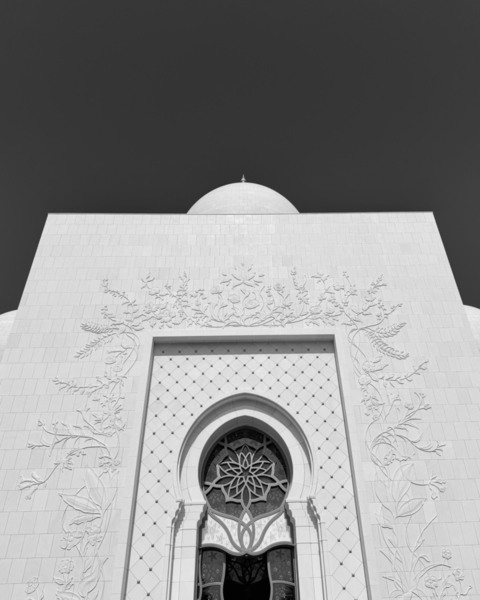 Photograph Ingrida Kuznecova Sheikh Zayed Grand Mosque on One Eyeland